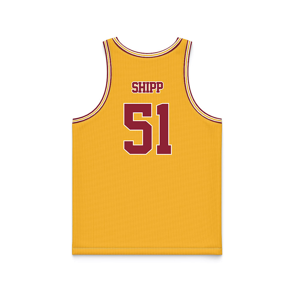 Minnesota - NCAA Football : Daniel Shipp - Gold Basketball Jersey-1