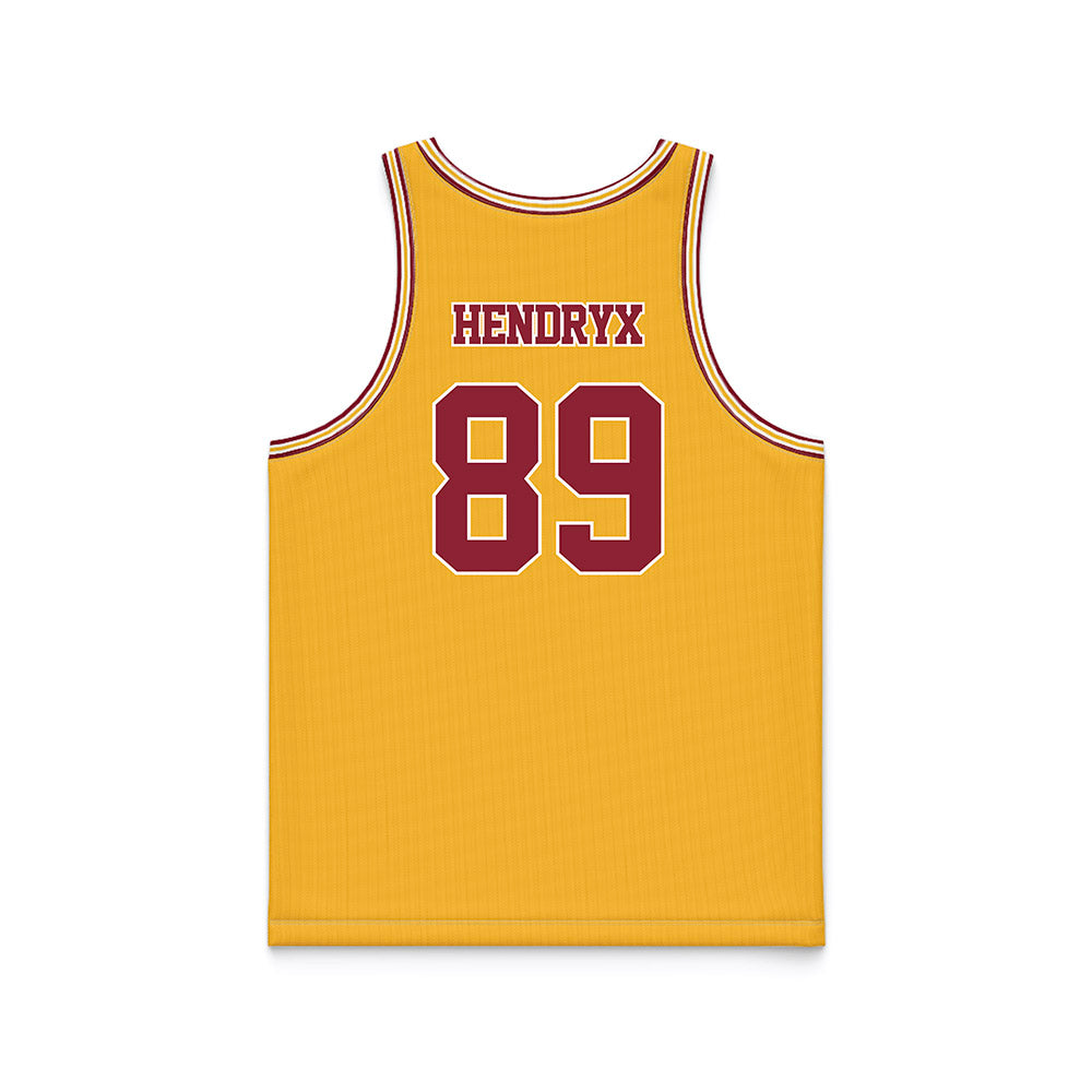 Minnesota - NCAA Football : Quayd Hendryx - Gold Basketball Jersey-1