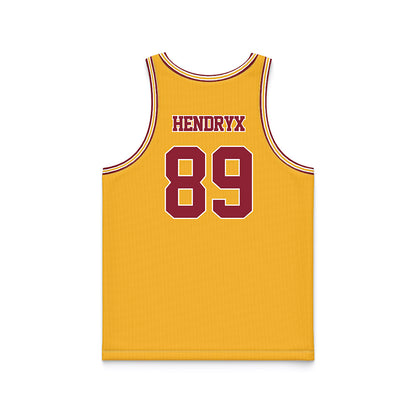 Minnesota - NCAA Football : Quayd Hendryx - Gold Basketball Jersey-1