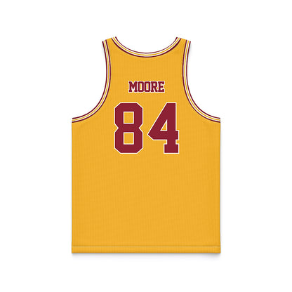 Minnesota - NCAA Football : Hayden Moore - Gold Basketball Jersey-1