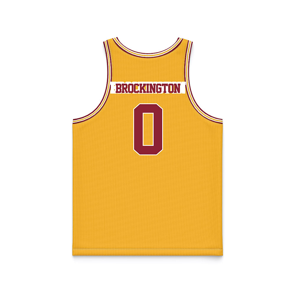 Minnesota - NCAA Football : Le'Meke Brockington - Gold Basketball Jersey-1