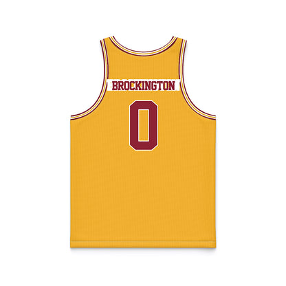 Minnesota - NCAA Football : Le'Meke Brockington - Gold Basketball Jersey-1