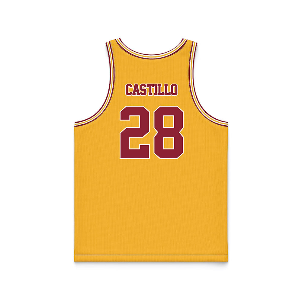 Minnesota - NCAA Football : Niko Castillo - Gold Basketball Jersey-1