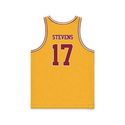 Minnesota - NCAA Football : Braiden Stevens - Gold Basketball Jersey-1