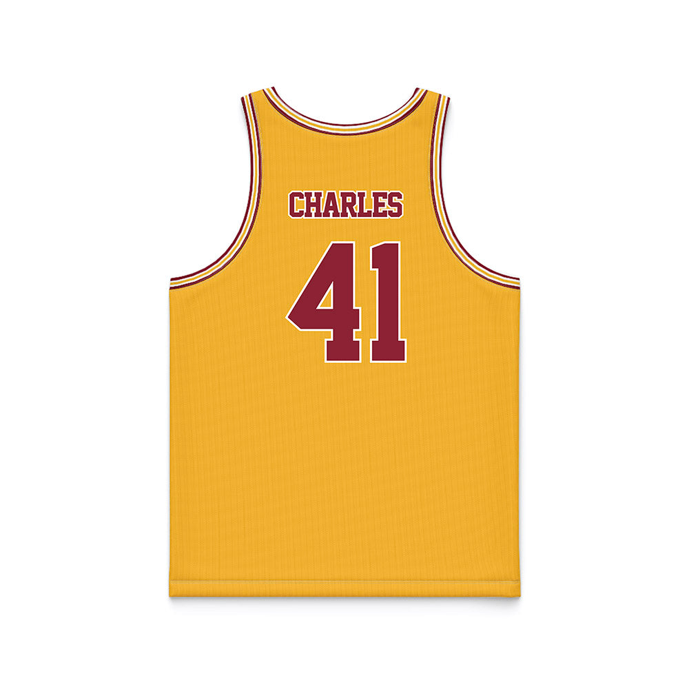 Minnesota - NCAA Football : Anthony Charles - Gold Basketball Jersey-1