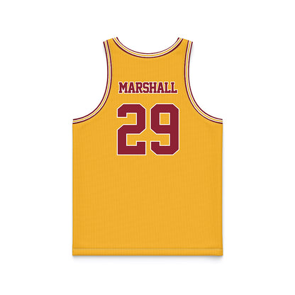 Minnesota - NCAA Football : Andrew Marshall - Gold Basketball Jersey-1