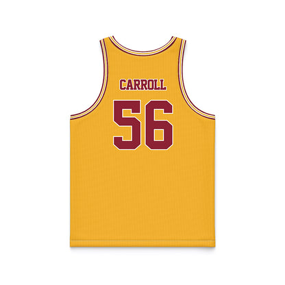 Minnesota - NCAA Football : Brett Carroll - Gold Basketball Jersey-1
