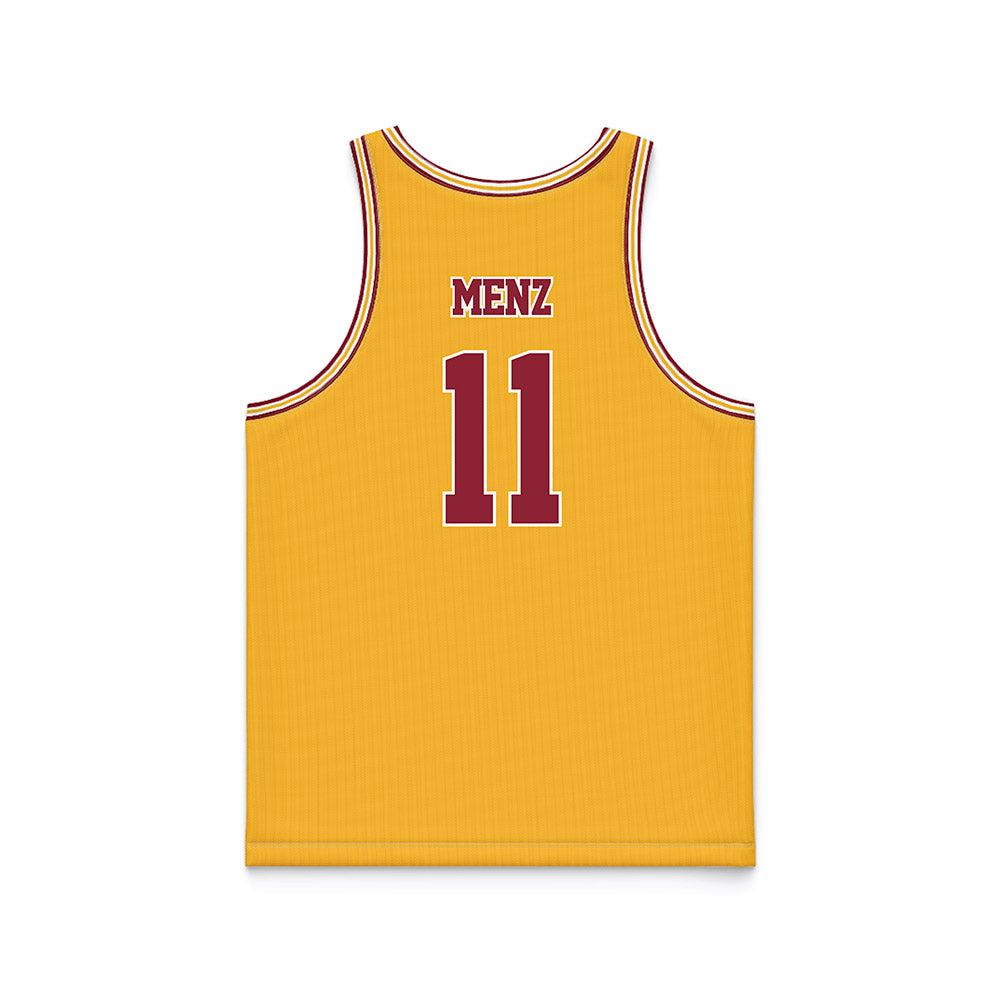 Minnesota - NCAA Football : Karter Menz - Gold Basketball Jersey-1