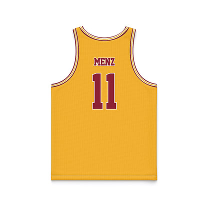 Minnesota - NCAA Football : Karter Menz - Gold Basketball Jersey-1