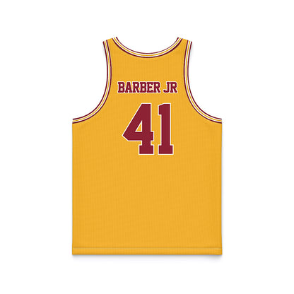 Minnesota - NCAA Football : Marion Barber Jr - Gold Basketball Jersey-1