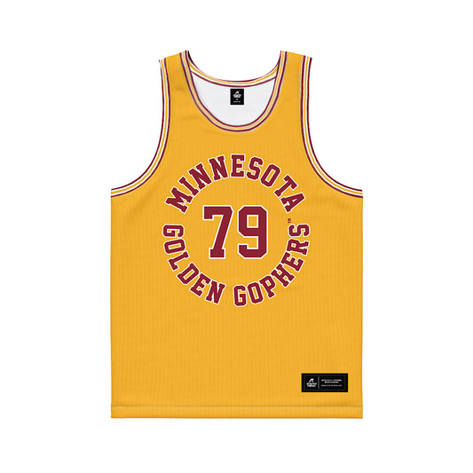 Minnesota - NCAA Football : Andrew Trout - Gold Basketball Jersey-0