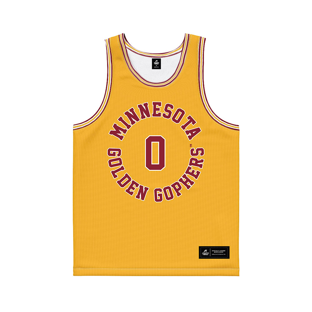 Minnesota - NCAA Football : Anthony Smith - Gold Basketball Jersey-0