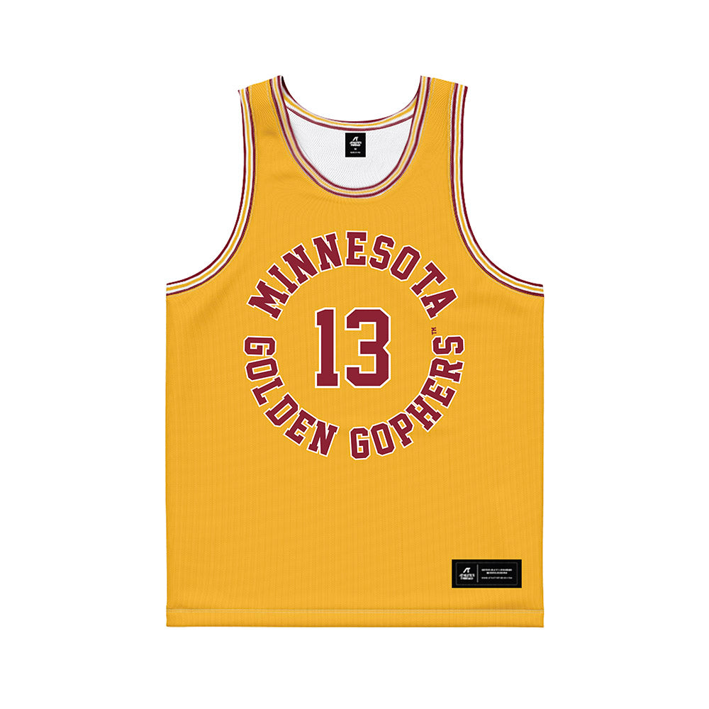 Minnesota - NCAA Football : Noah Jennings - Gold Basketball Jersey-0
