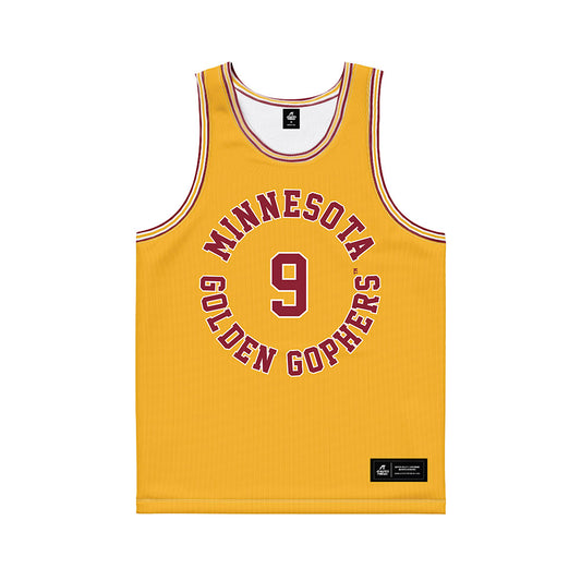 Minnesota - NCAA Football : Xavier Ford - Gold Basketball Jersey-0