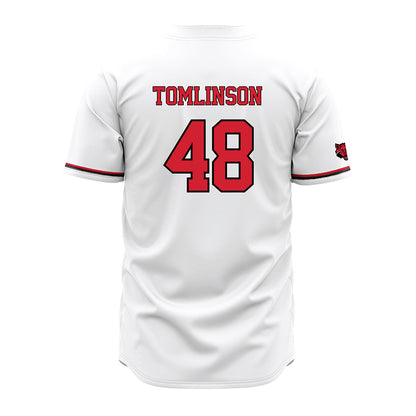 Arkansas State - NCAA Baseball : Houston Tomlinson - White Jersey-1