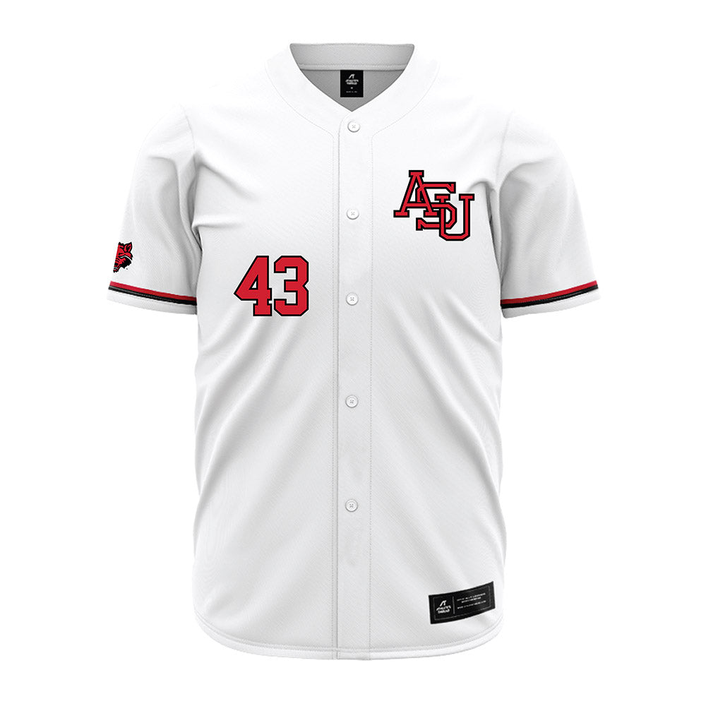 Arkansas State - NCAA Baseball : Raulinno Torres - White Jersey-0
