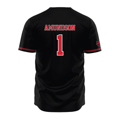 Arkansas State - NCAA Baseball : Kaden Amundson - Black Jersey