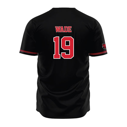Arkansas State - NCAA Baseball : Adam Wade - Black Jersey-1