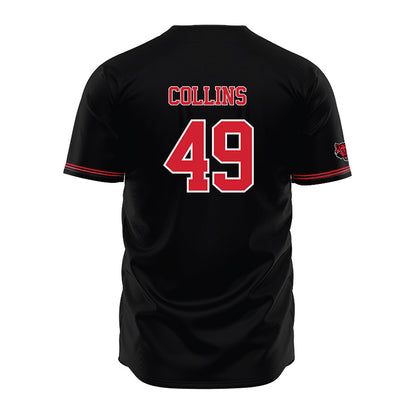 Arkansas State - NCAA Baseball : Tate Collins - Black Jersey-1