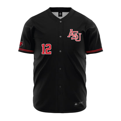 Arkansas State - NCAA Baseball : Patrick Engskov - Black Jersey