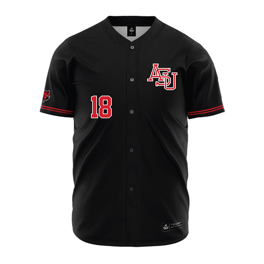 Arkansas State - NCAA Baseball : Jack Nelson - Black Jersey-0