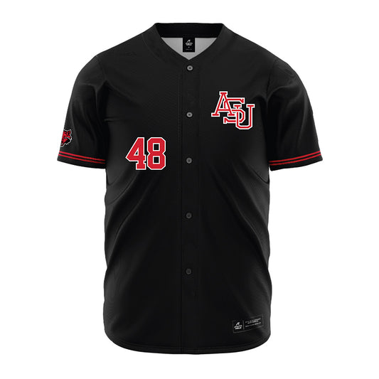 Arkansas State - NCAA Baseball : Houston Tomlinson - Black Jersey-0