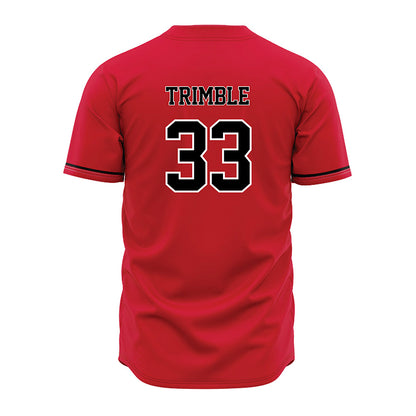 Arkansas State - NCAA Baseball : James Trimble - Red Jersey-1