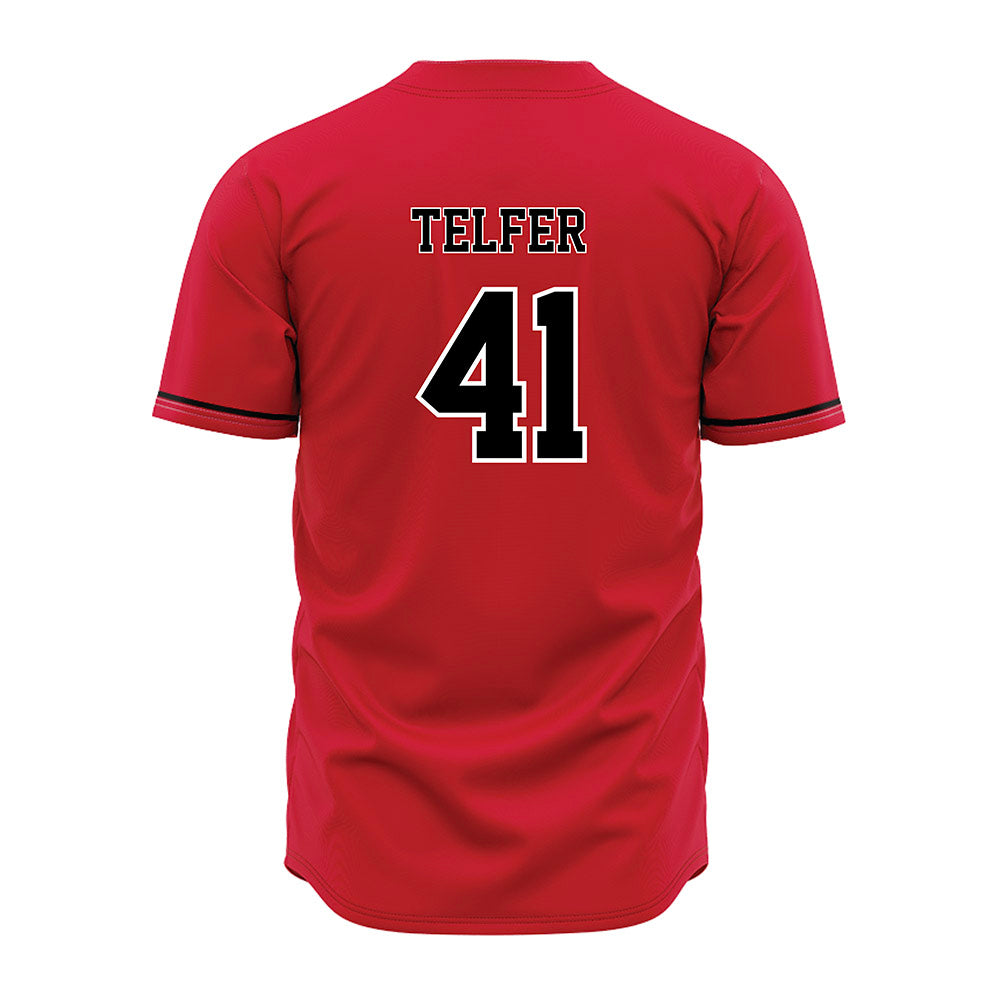 Arkansas State - NCAA Baseball : Tatem Telfer - Red Jersey-1