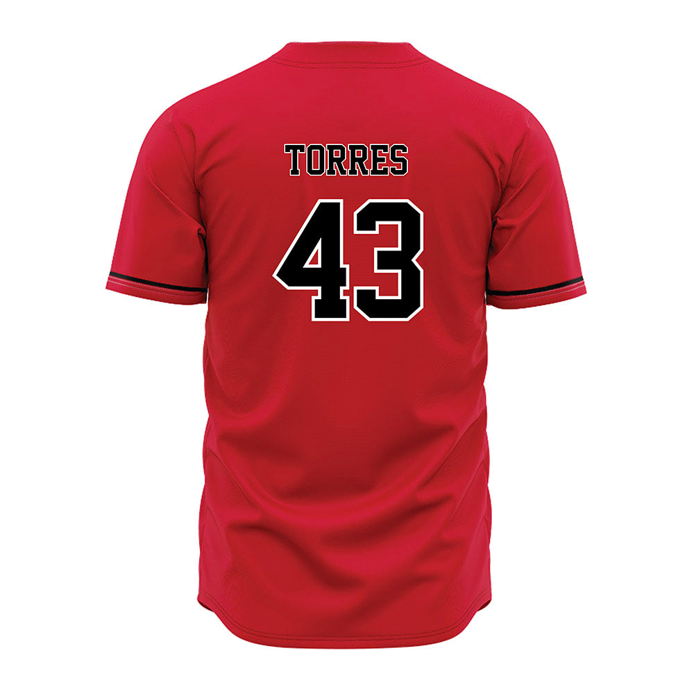 Arkansas State - NCAA Baseball : Raulinno Torres - Red Jersey-1