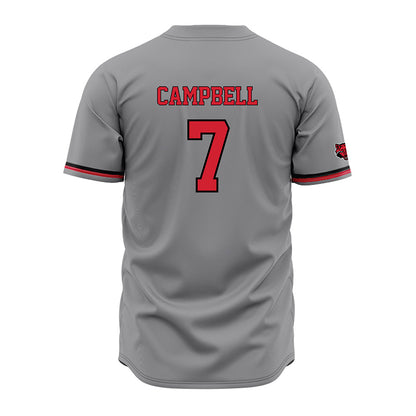 Arkansas State - NCAA Baseball : Cason Campbell - Grey Jersey