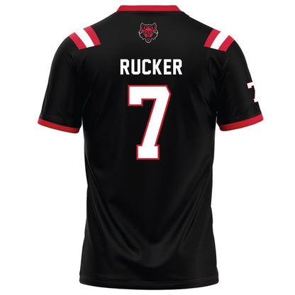 Arkansas State - NCAA Football : Corey Rucker - Black Football Jersey