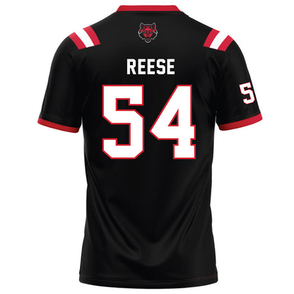 Arkansas State - NCAA Football : Ryan Reese - Black Football Jersey-1