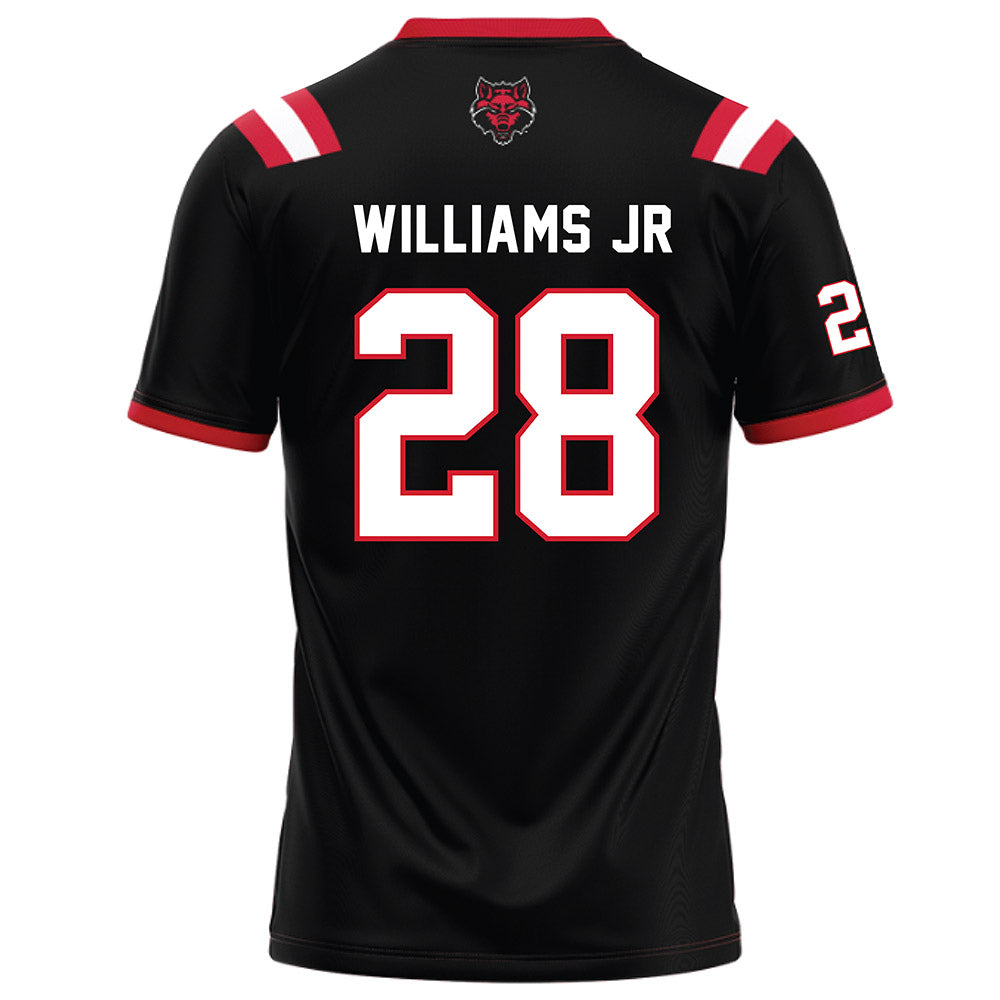 Arkansas State - NCAA Football : Chavel Williams Jr - Black Football Jersey-1
