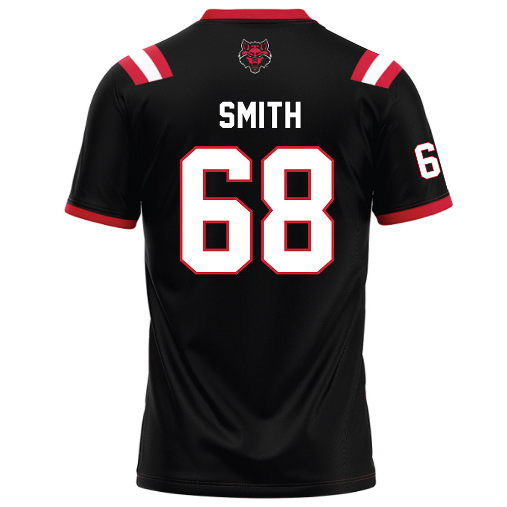 Arkansas State - NCAA Football : Tristian Smith - Black Football Jersey