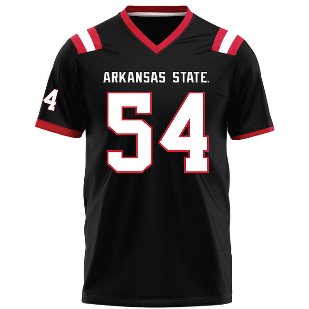 Arkansas State - NCAA Football : Ryan Reese - Black Football Jersey-0