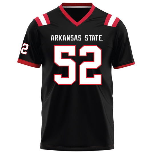 Arkansas State - NCAA Football : Mason Myers - Black Football Jersey