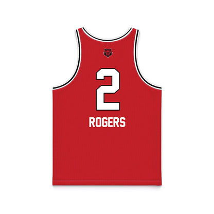 Arkansas State - NCAA Women's Basketball : Wynter Rogers - Red Basketball Jersey