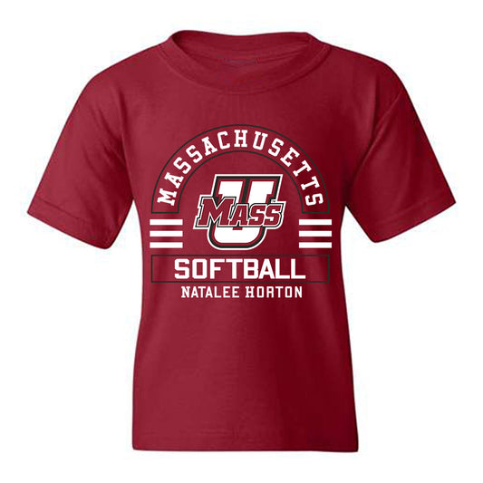 UMass - NCAA Softball : Natalee Horton - Classic Fashion Shersey Youth T-Shirt-0