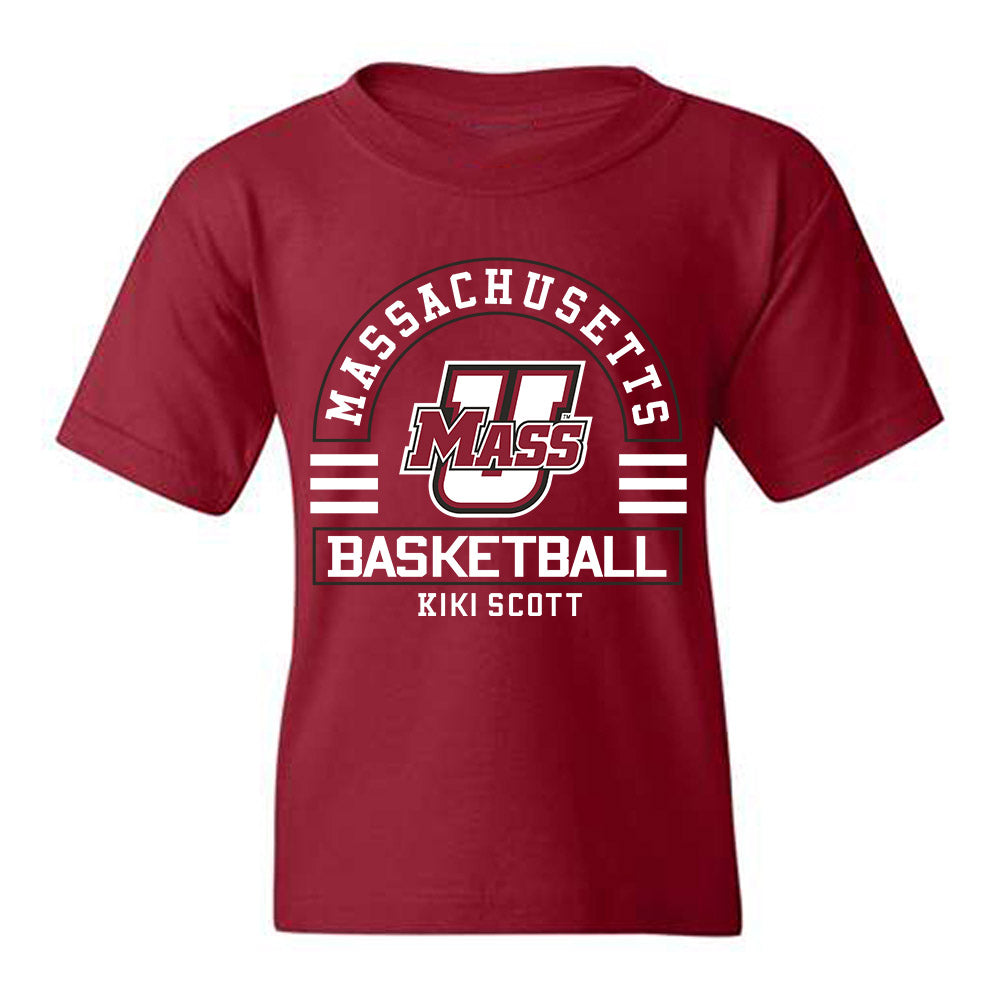 UMass - NCAA Women's Basketball : Kiki Scott - Classic Fashion Shersey Youth T-Shirt-0