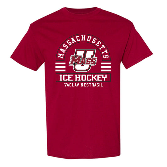 UMass - NCAA Men's Ice Hockey : Vaclav Nestrasil - Classic Fashion Shersey T-Shirt-0