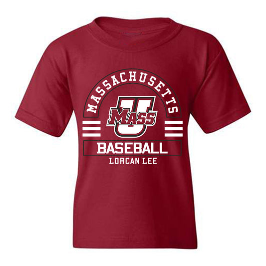 UMass - NCAA Baseball : Lorcan Lee - Classic Fashion Shersey Youth T-Shirt-0