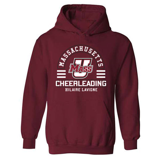 UMass - NCAA Cheerleading : Hilaire Lavigne - Classic Fashion Shersey Hooded Sweatshirt-0