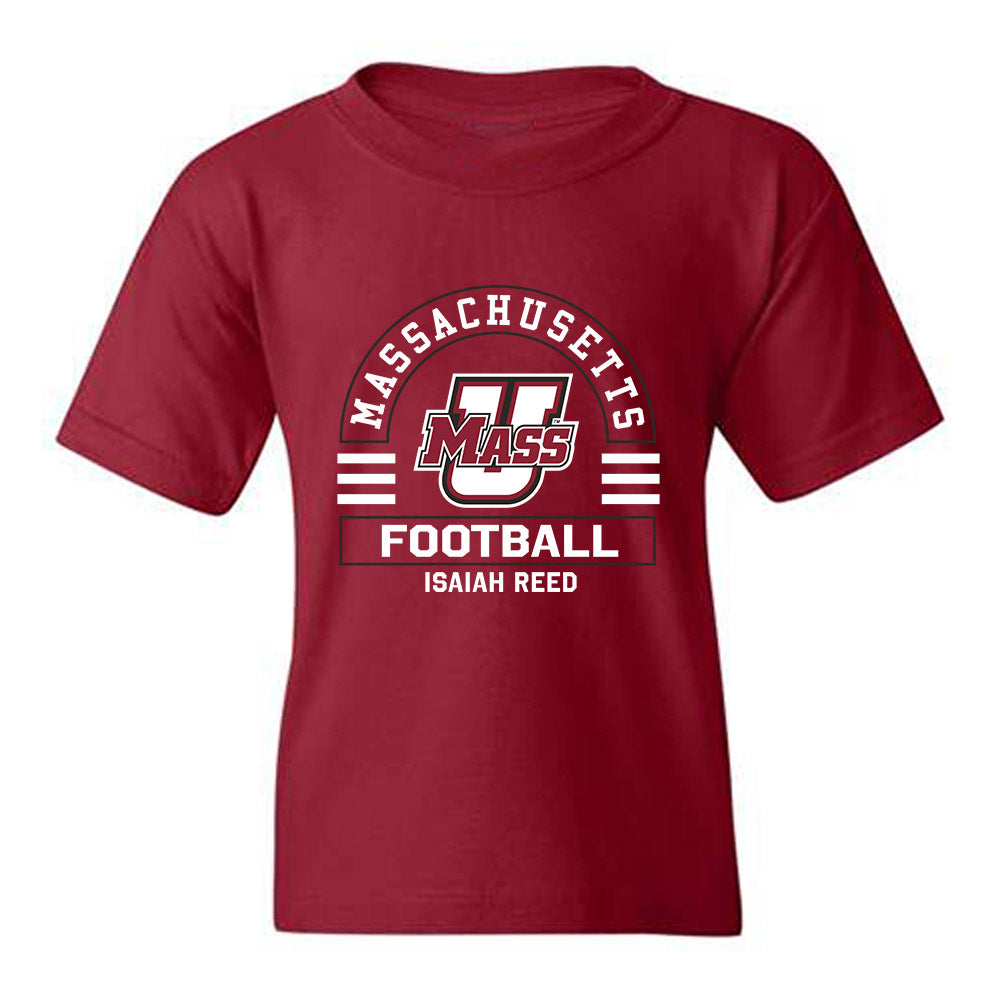 UMass - NCAA Football : Isaiah Reed - Classic Fashion Shersey Youth T-Shirt-0
