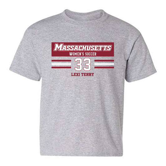 UMass - NCAA Women's Soccer : Lexi Terry - Classic Fashion Shersey Youth T-Shirt-0