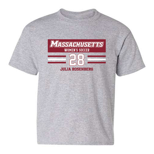 UMass - NCAA Women's Soccer : Julia Rosenberg - Classic Fashion Shersey Youth T-Shirt-0