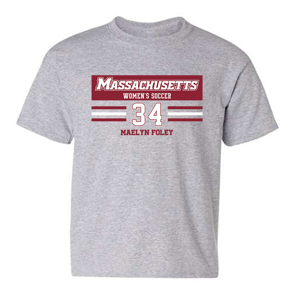 UMass - NCAA Women's Soccer : Maelyn Foley - Classic Fashion Shersey Youth T-Shirt-0