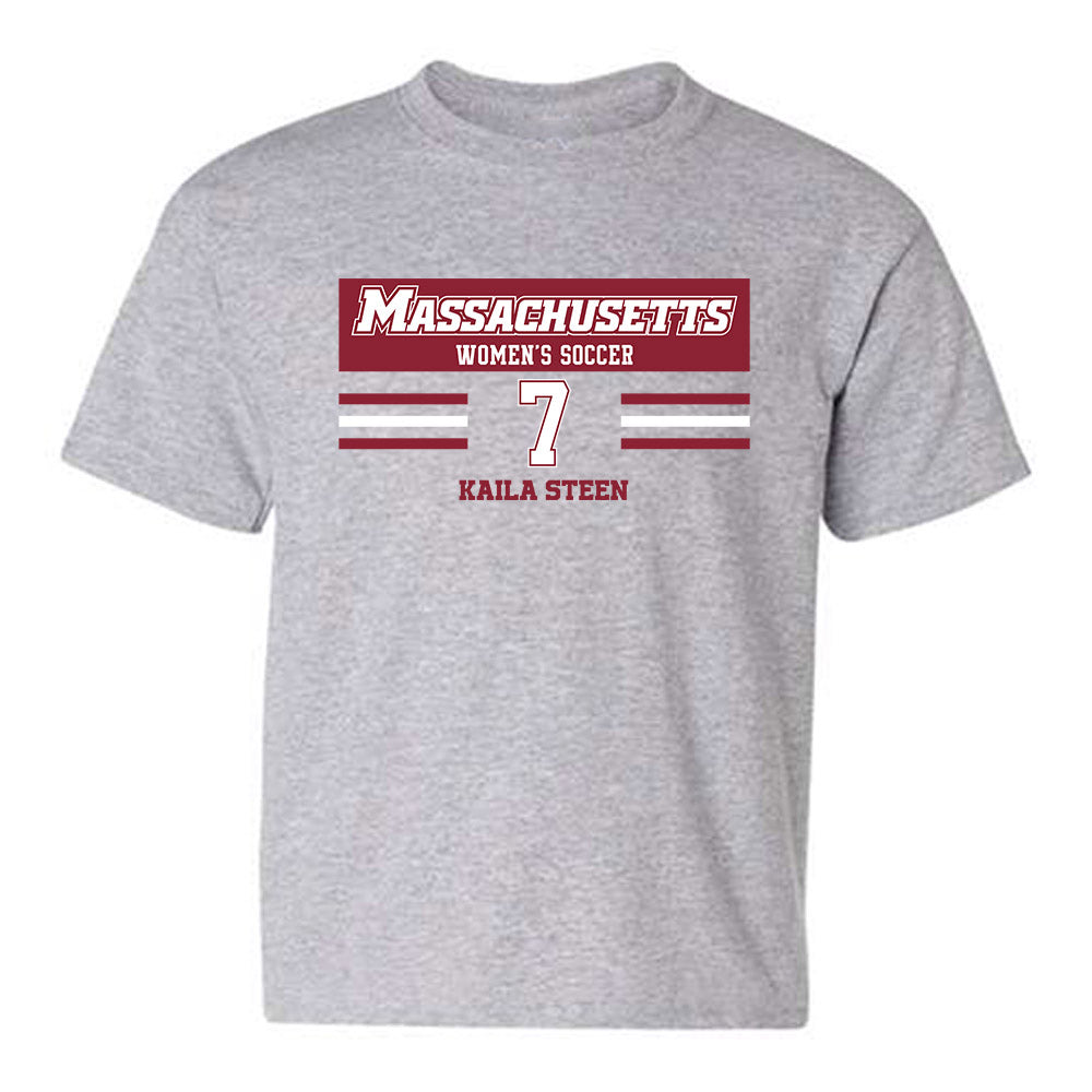 UMass - NCAA Women's Soccer : Kaila Steen - Classic Fashion Shersey Youth T-Shirt-0