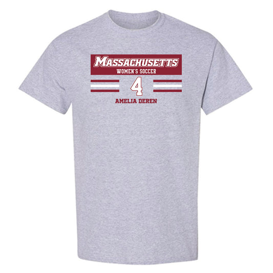 UMass - NCAA Women's Soccer : Amelia Deren - Classic Fashion Shersey T-Shirt-0
