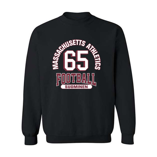 UMass - NCAA Football : Samu Suominen - Classic Fashion Shersey Crewneck Sweatshirt-0