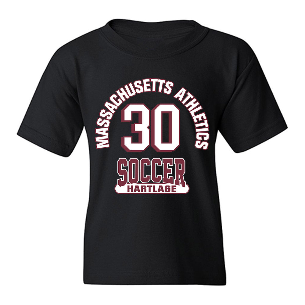 UMass - NCAA Men's Soccer : Crew Hartlage - Classic Fashion Shersey Youth T-Shirt-0